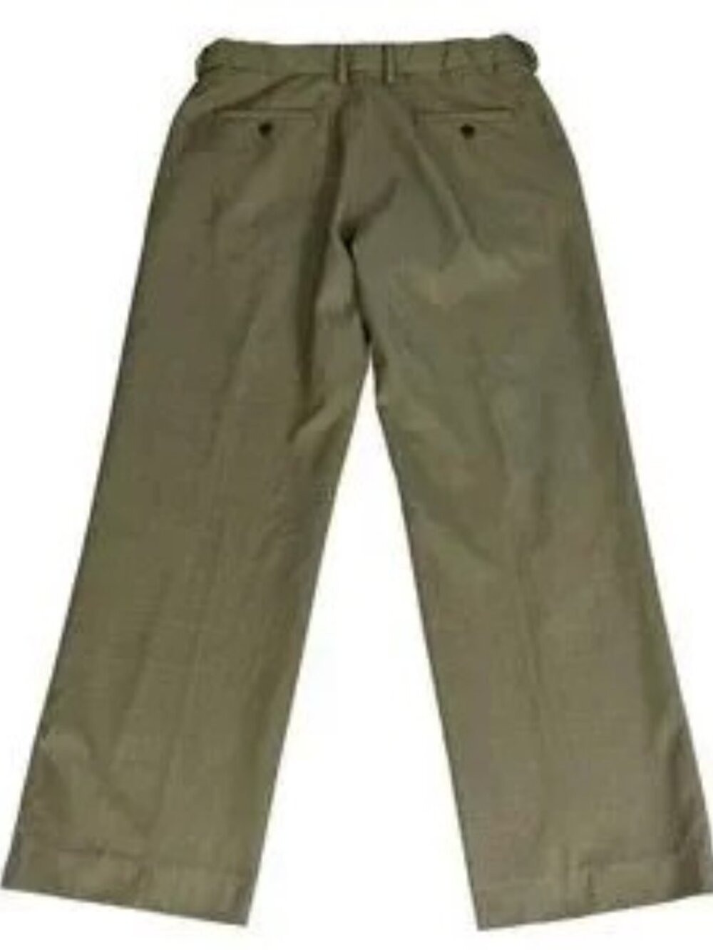 Light Green Straight Chino Pants Men's - Picture 3 of 7